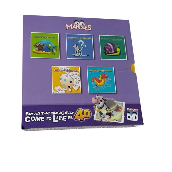 Box Gift Set MARDLES Children’s Books Stories Colorful Fun 4D App - Picture 3 of 3